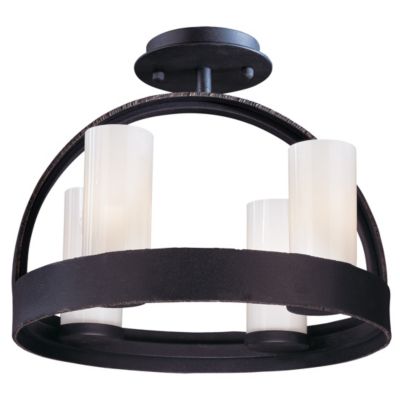 Eclipse Semi-Flushmount by Troy Lighting - Starlight Lighting USA and Canada
